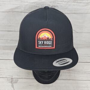 Sky Ridge Series Body Armor Hat Adjustable Meah Snapback Black